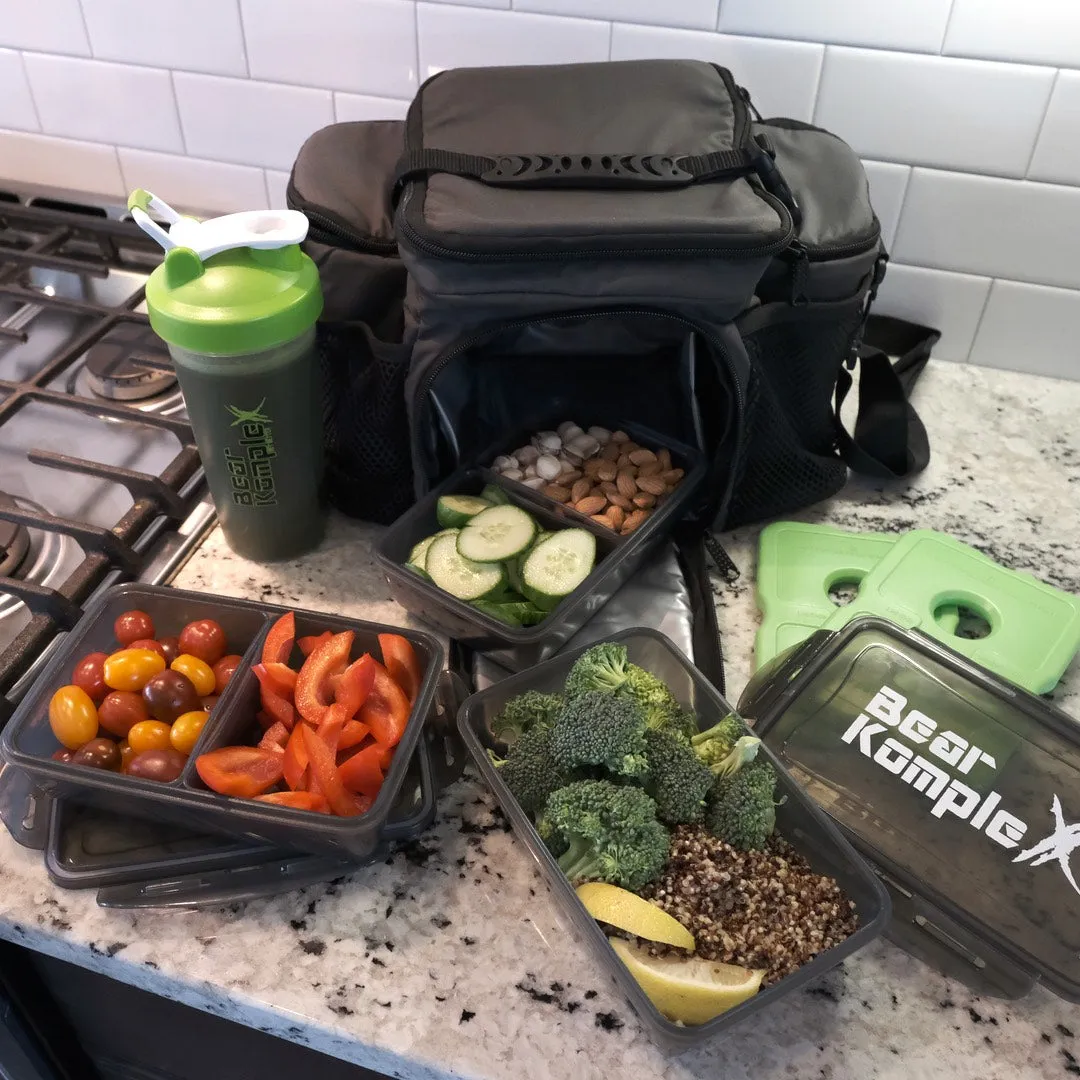 Meal Prep Bag with Food Containers