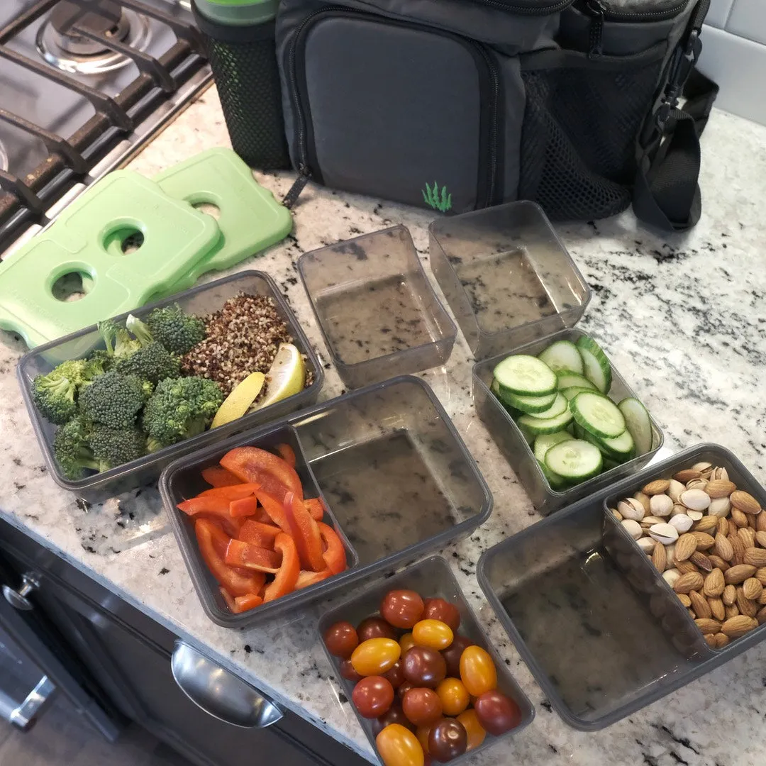 Meal Prep Bag with Food Containers