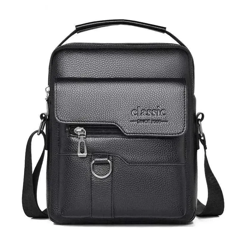 Men's Business PU Shoulder Bag | Large Capacity Crossbody Handbag | MSB004