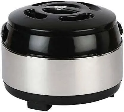 Multispace Stainless Steel Thermoware Casserole for Roti/Chapati Hot Pot for hot Meal (1500ml) ,Solid