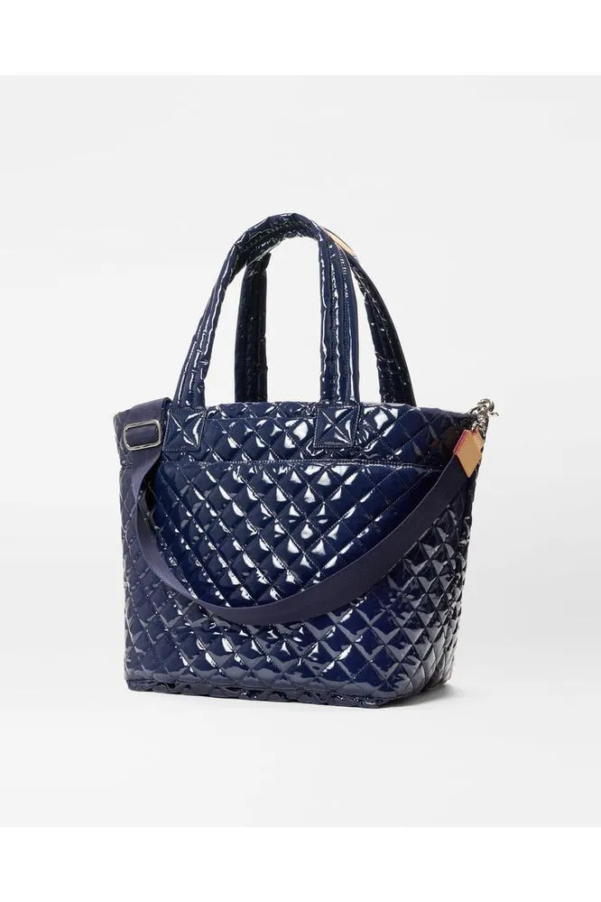 MZ Wallace Metro Tote Deluxe Medium Quilted Bag 1260X1607 | Navy Lacquer