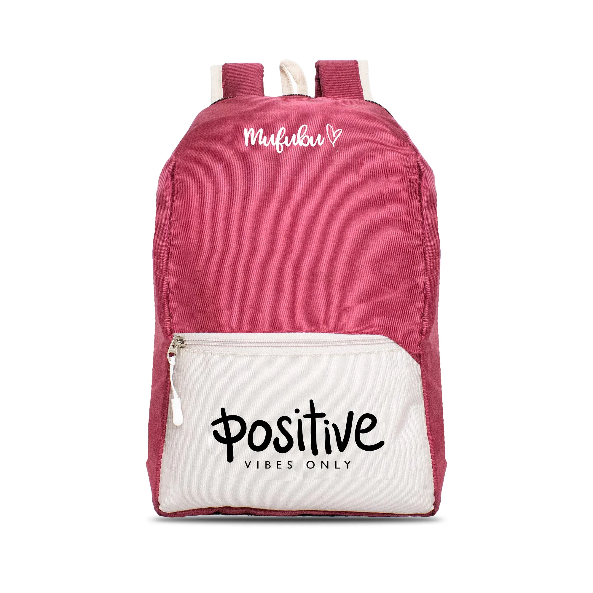 Nano Backpack 15 Ltr Positive Vives Only Wine   Beige