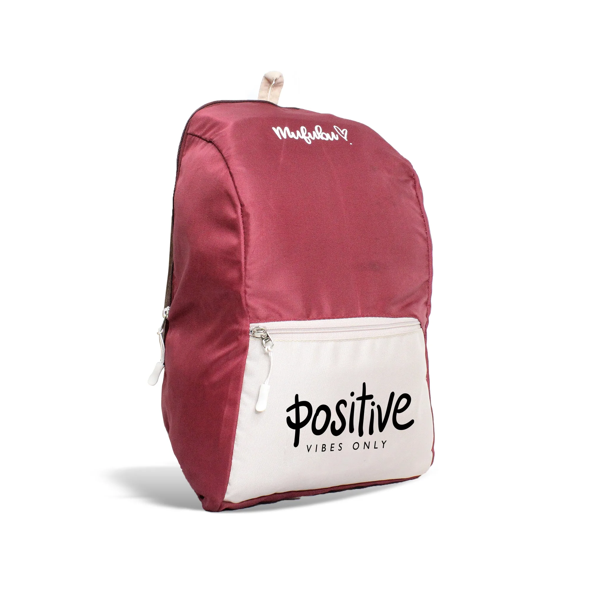 Nano Backpack 15 Ltr Positive Vives Only Wine   Beige