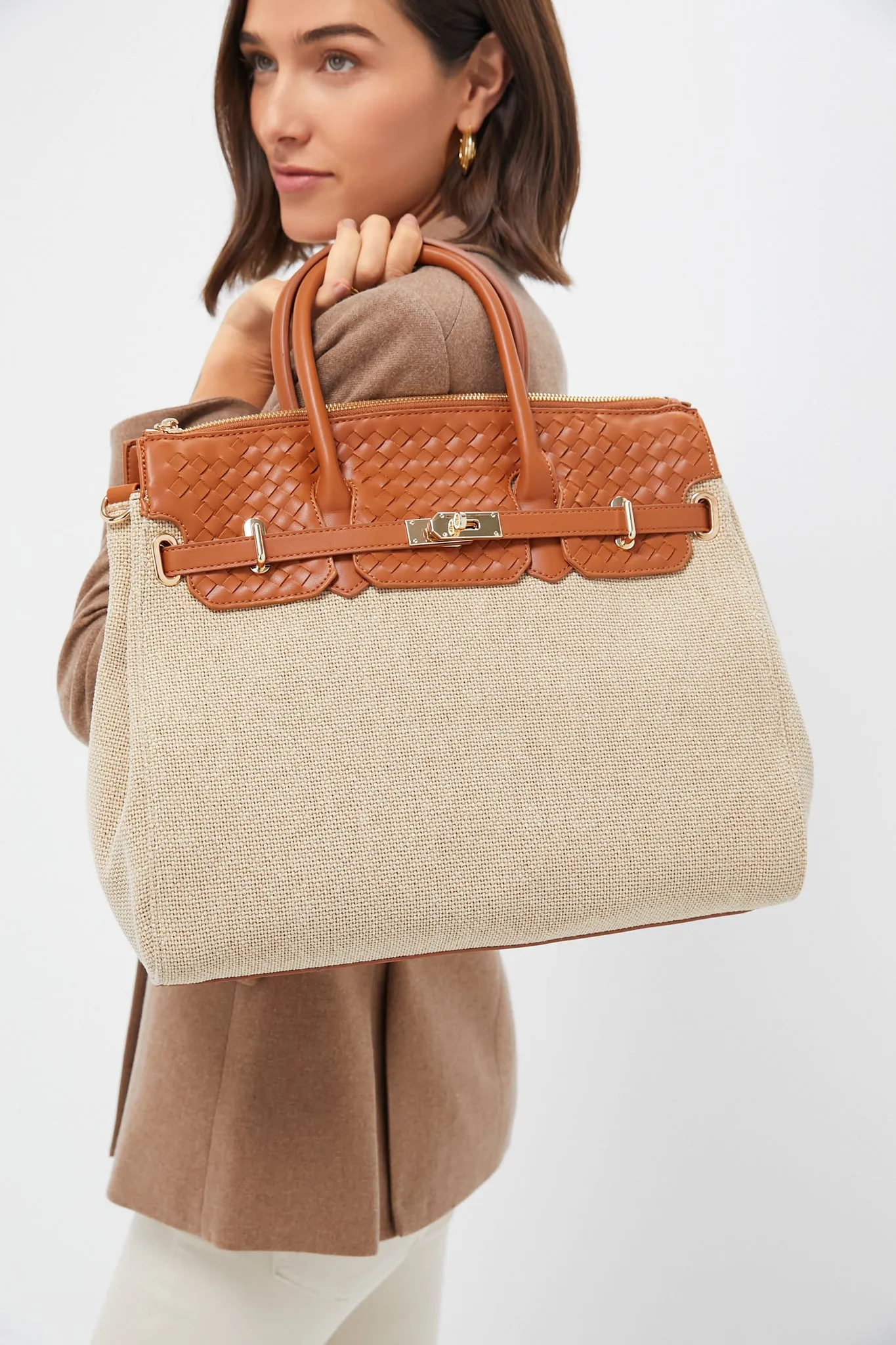 Natural Bertha Bag