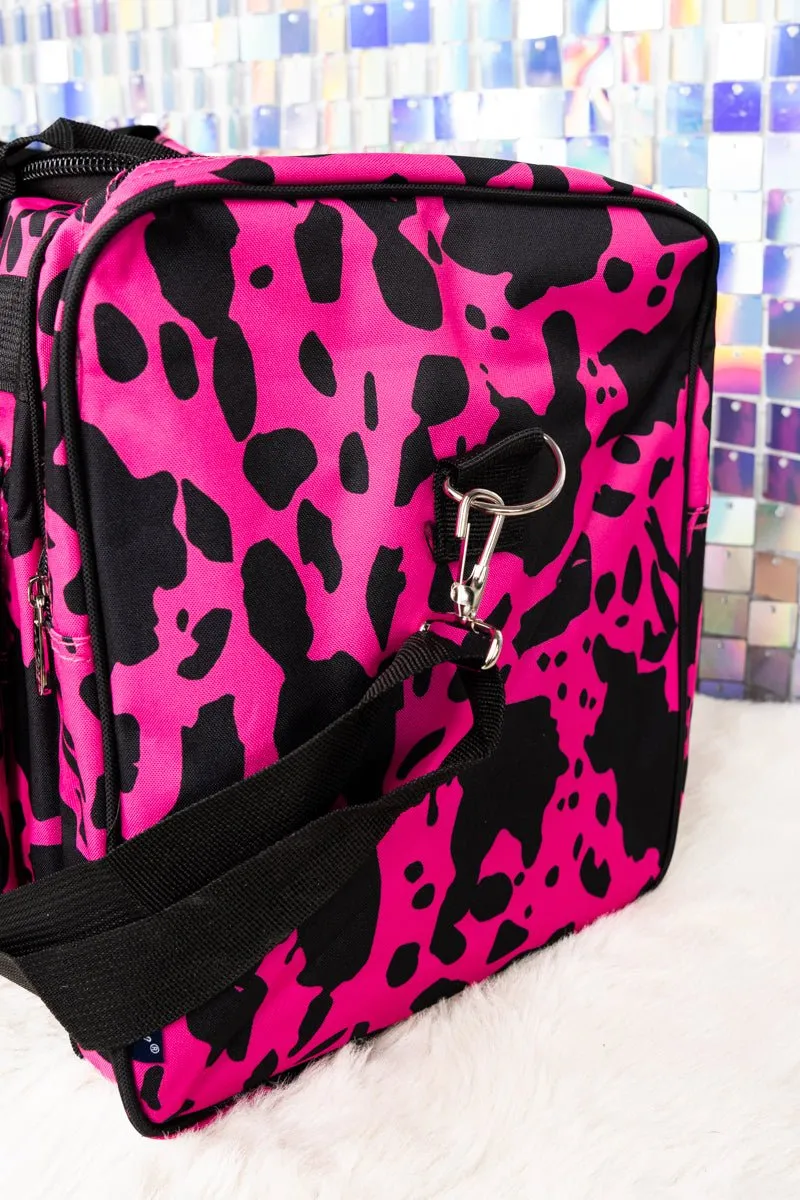 NGIL Hot Pink Milkin' It Duffle Bag 23"