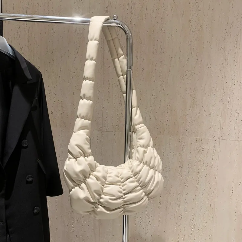 Niche Pleated Croissant Bag