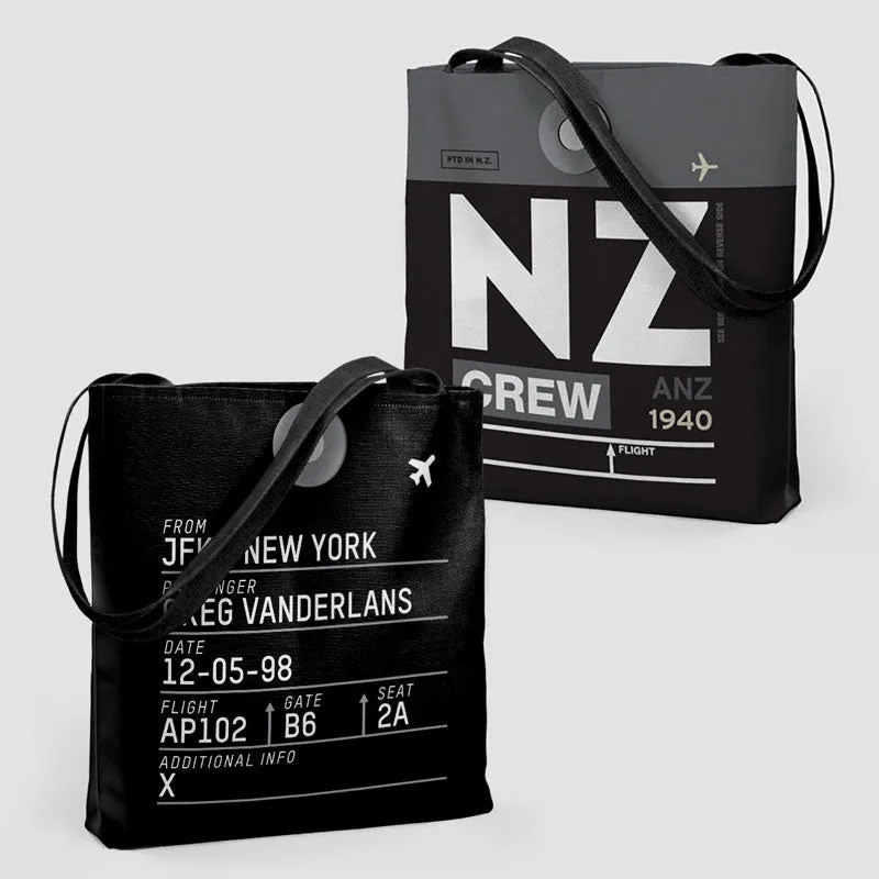 NZ - Tote Bag