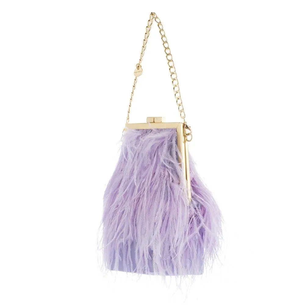 OB4812 SARA FEATHER FRAME BAG