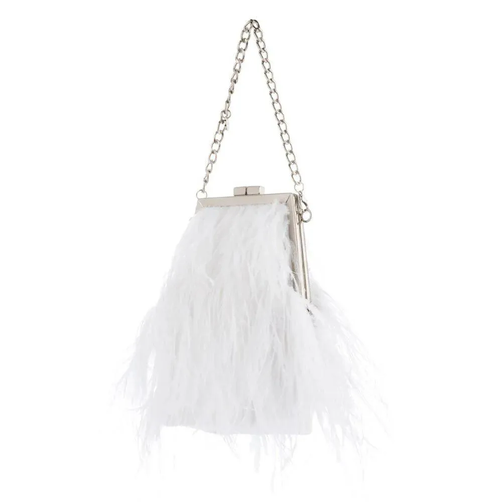 OB4812 SARA FEATHER FRAME BAG