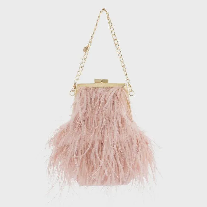 OB4812 SARA FEATHER FRAME BAG