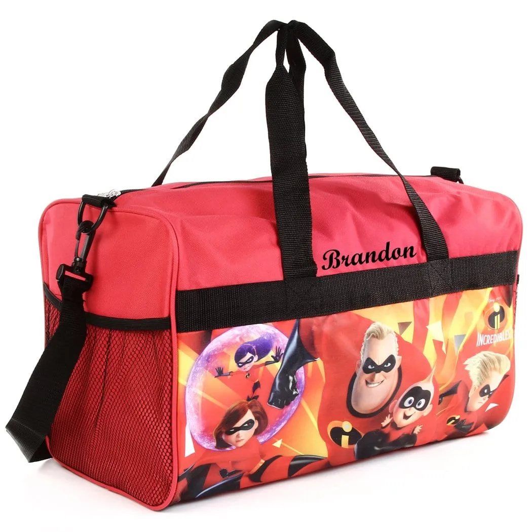 Personalized Kid's Travel Duffel Bag - Incredibles