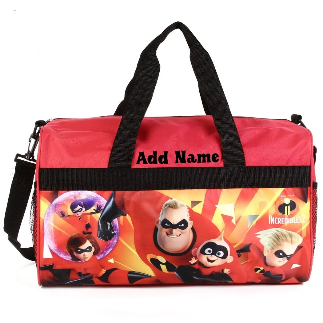 Personalized Kid's Travel Duffel Bag - Incredibles