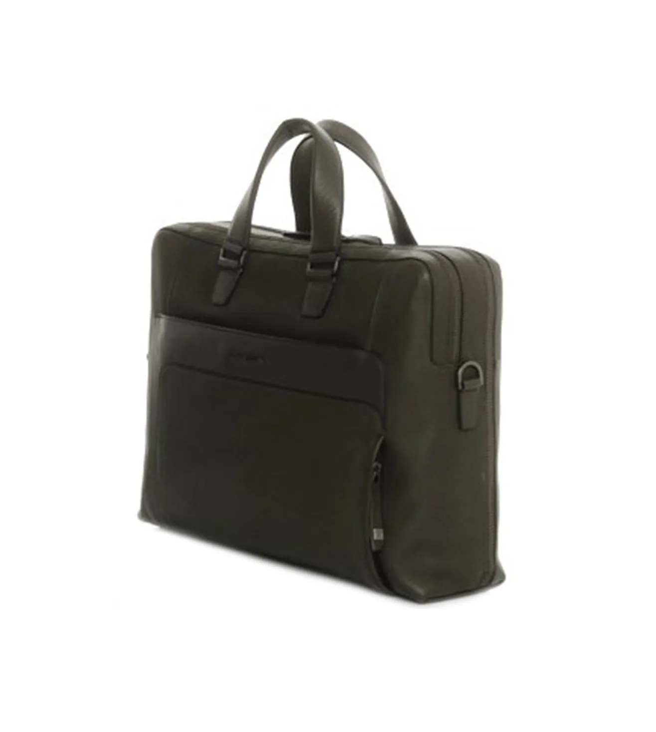 Piquadro Feels Men's Green Laptop Briefcase