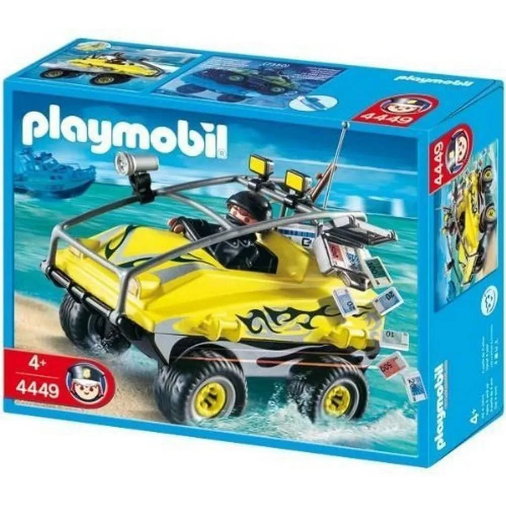 Playmobil Robber's Amphibious Vehicle (4449)