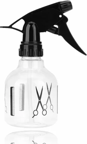 Premium Salon Water Spray Bottle 350ml - Ergonomic Design, Adjustable Nozzle