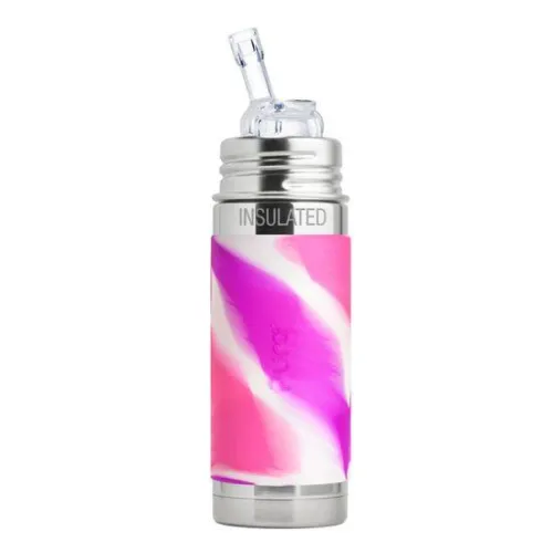 Pura Stainless Kiki 9oz Vacuum Insulated Straw Bottle