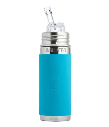 Pura Stainless Kiki 9oz Vacuum Insulated Straw Bottle