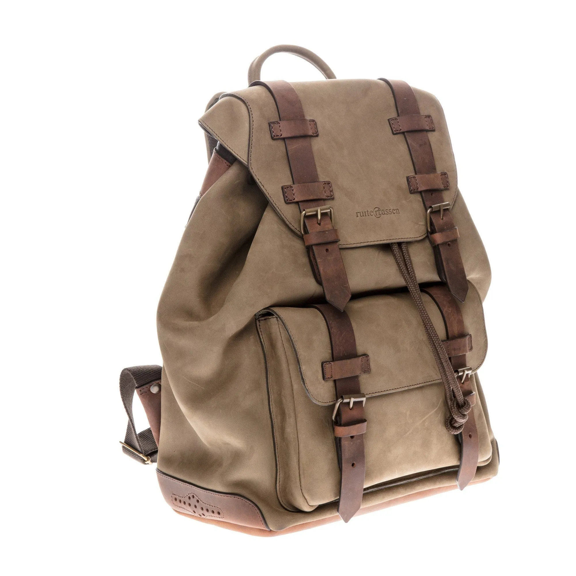 Ruitertassen Leisure Leather Backpack