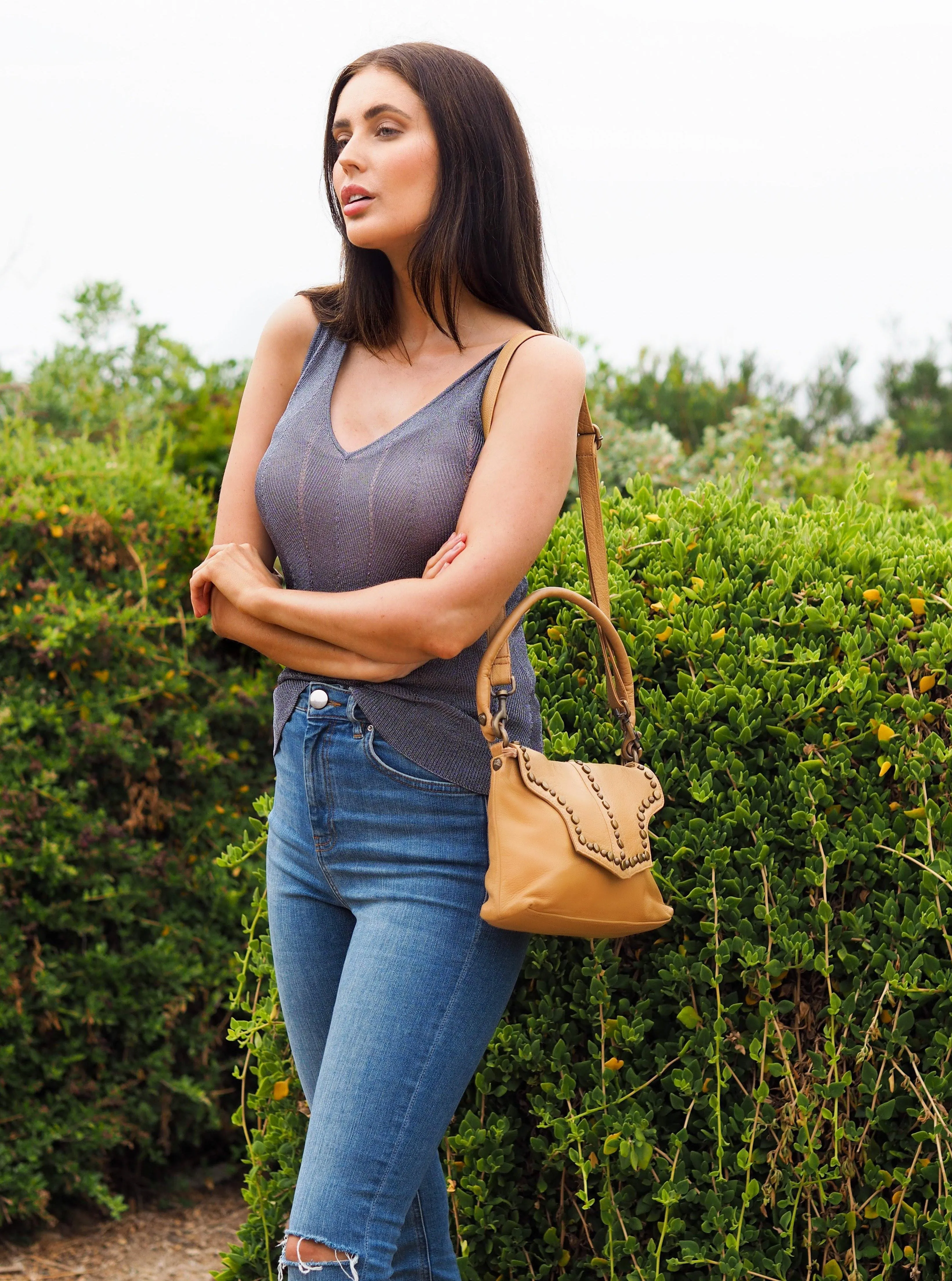 Scarlett Crossbody | Camel