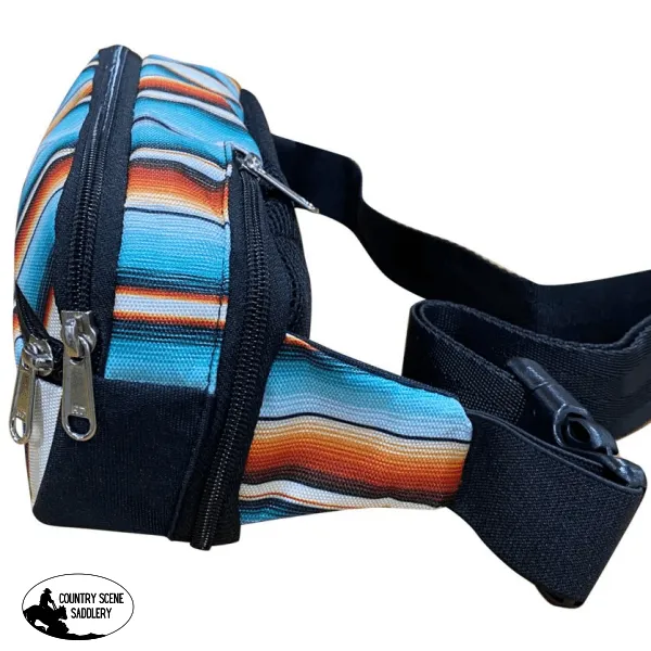 Showman Hip Pack (Fanny Pack) Bag with Serape Print design