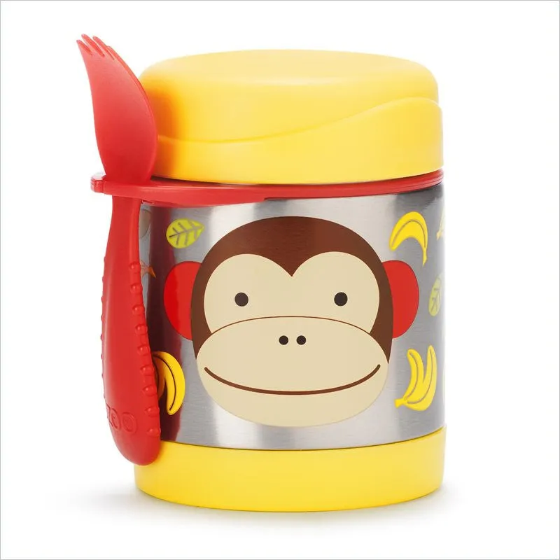 Skiphop Zoo Insulated Food Jar in Monkey