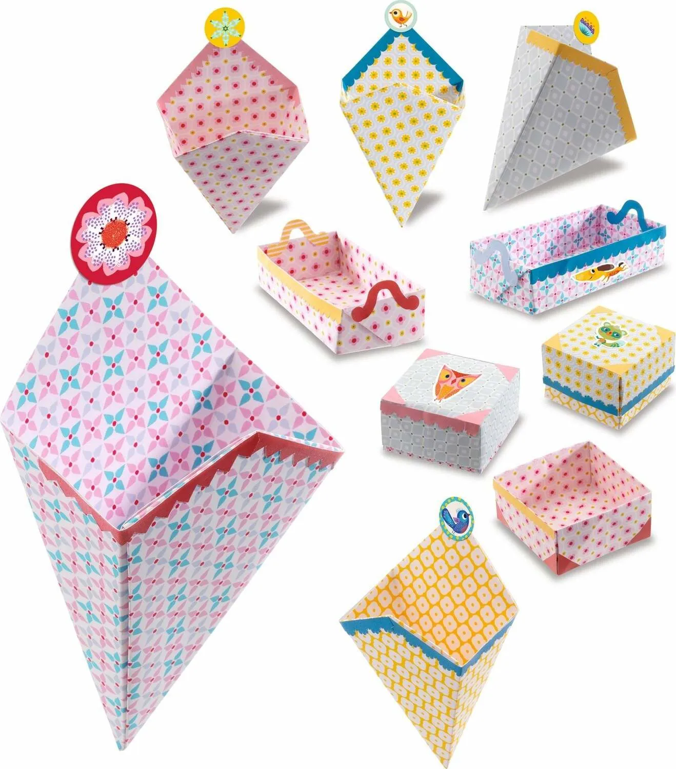 Small Boxes Origami