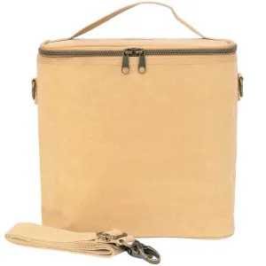 SoYoung Large Washable Paper Insulated Lunch Cooler Bag - Kraft Paper