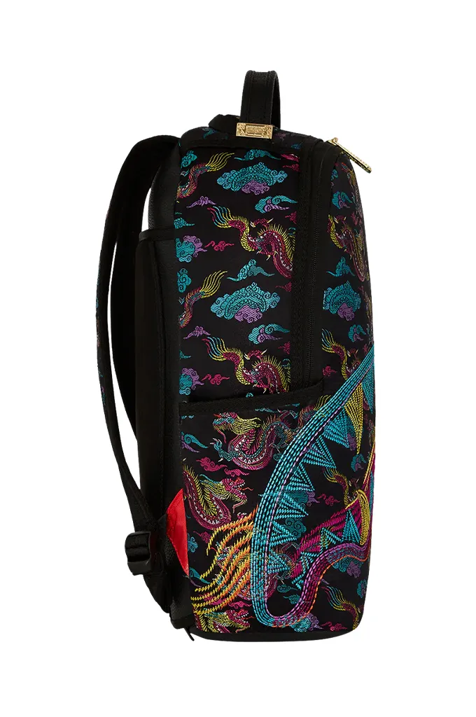 Sprayground Embroidered Dragons DLX Backpack