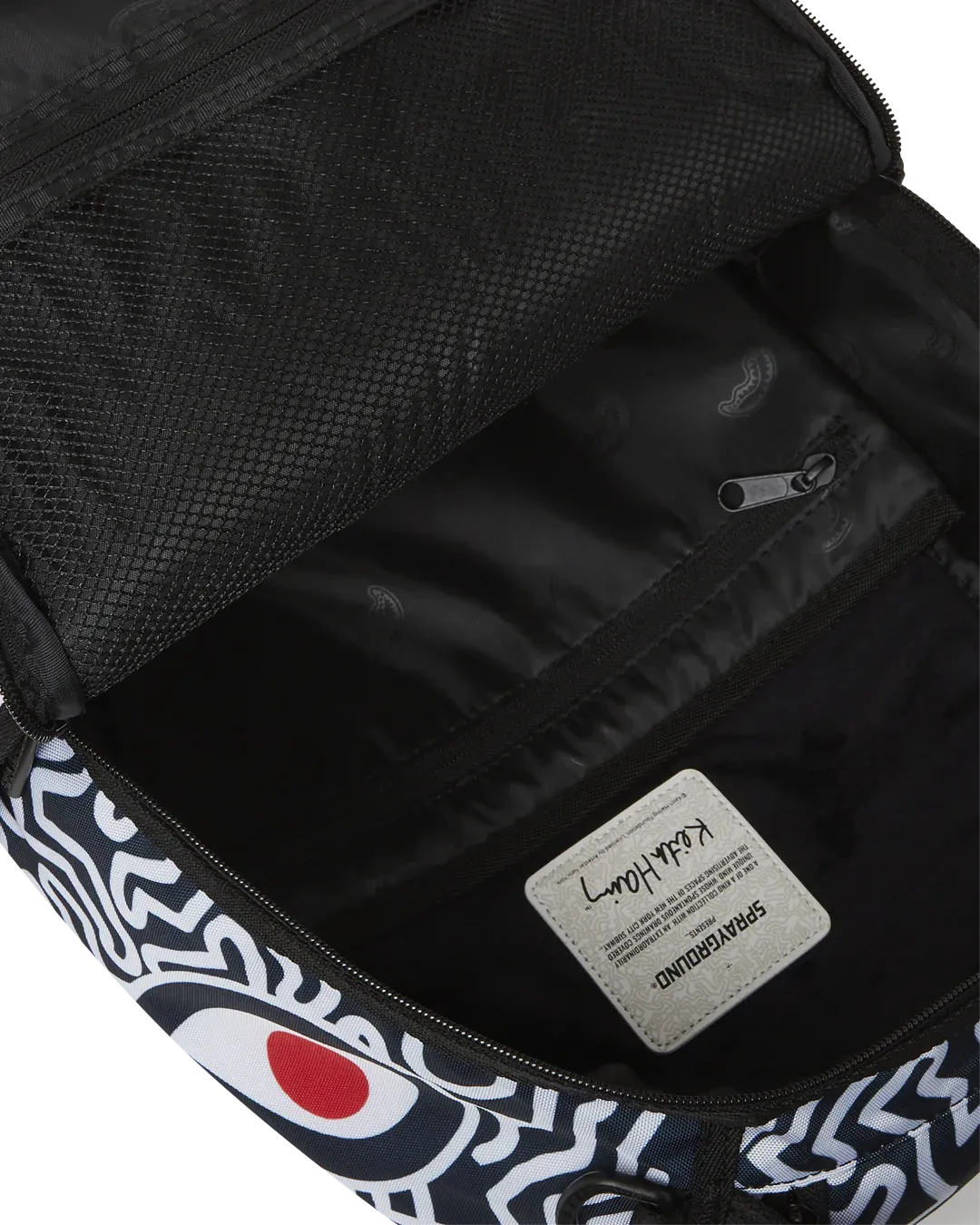 Sprayground Keith Haring Skater Guy Print DLXSV Backpack