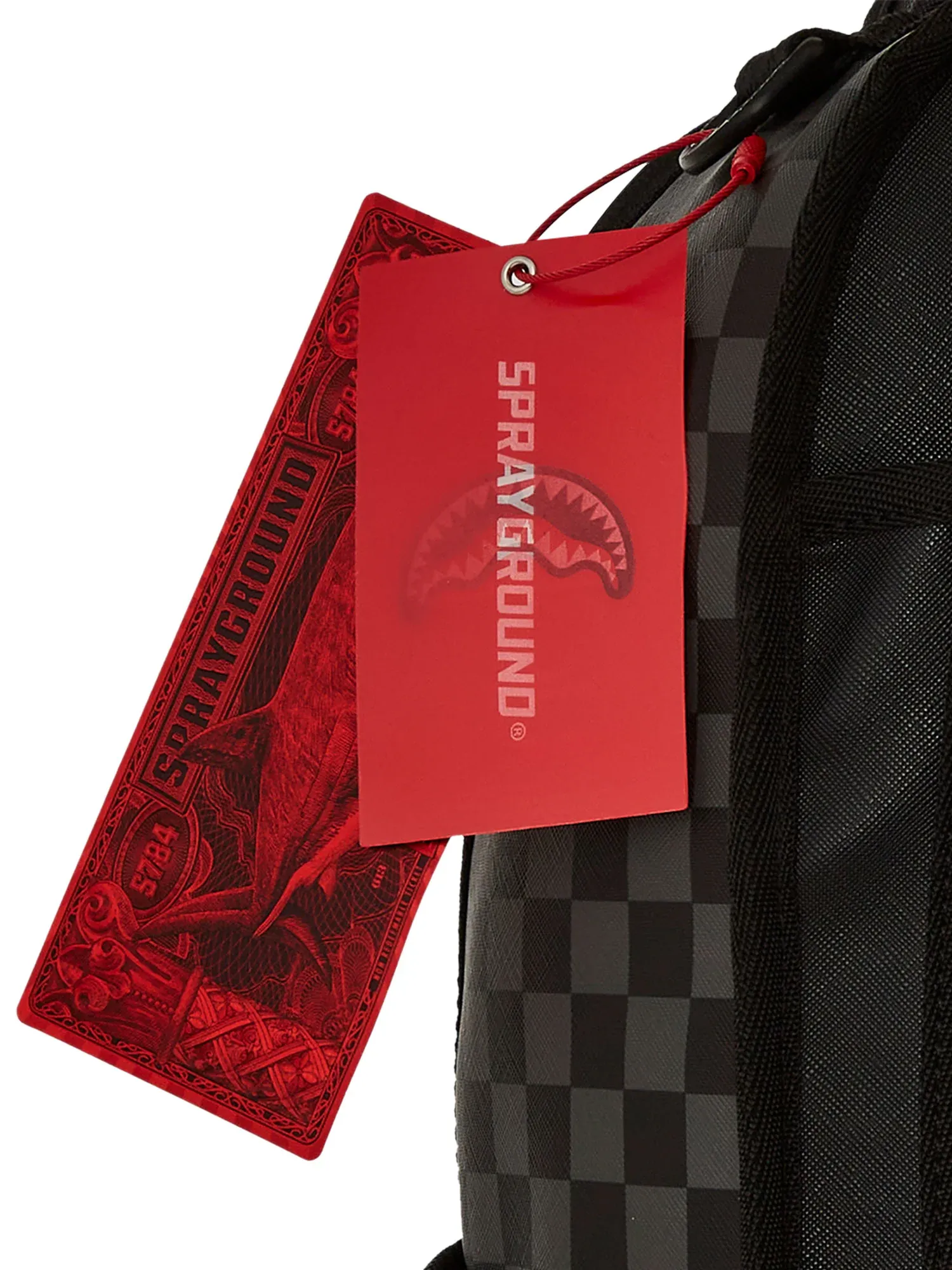 Sprayground Metallic Drip Sharks In Paris Backpack