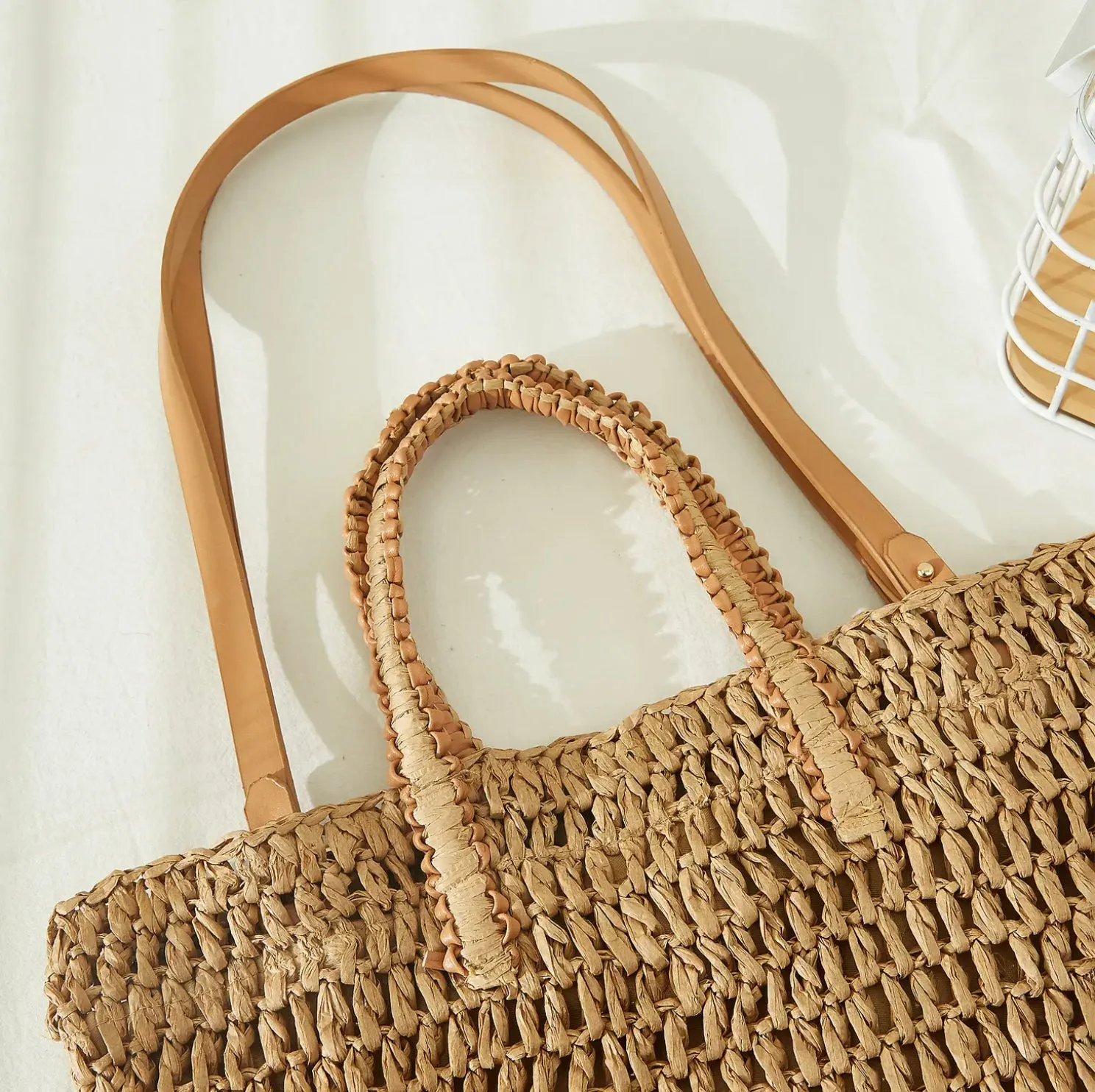 Straw Tote Bag