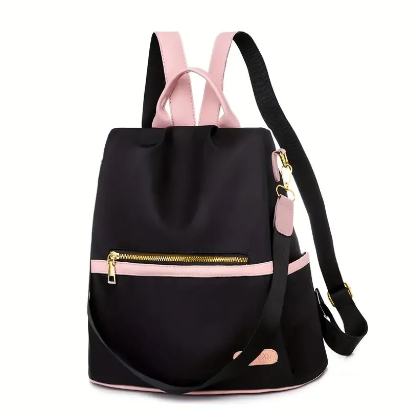 Stylish Pink Large Capacity School Backpack - Perfect for Everyday Use!