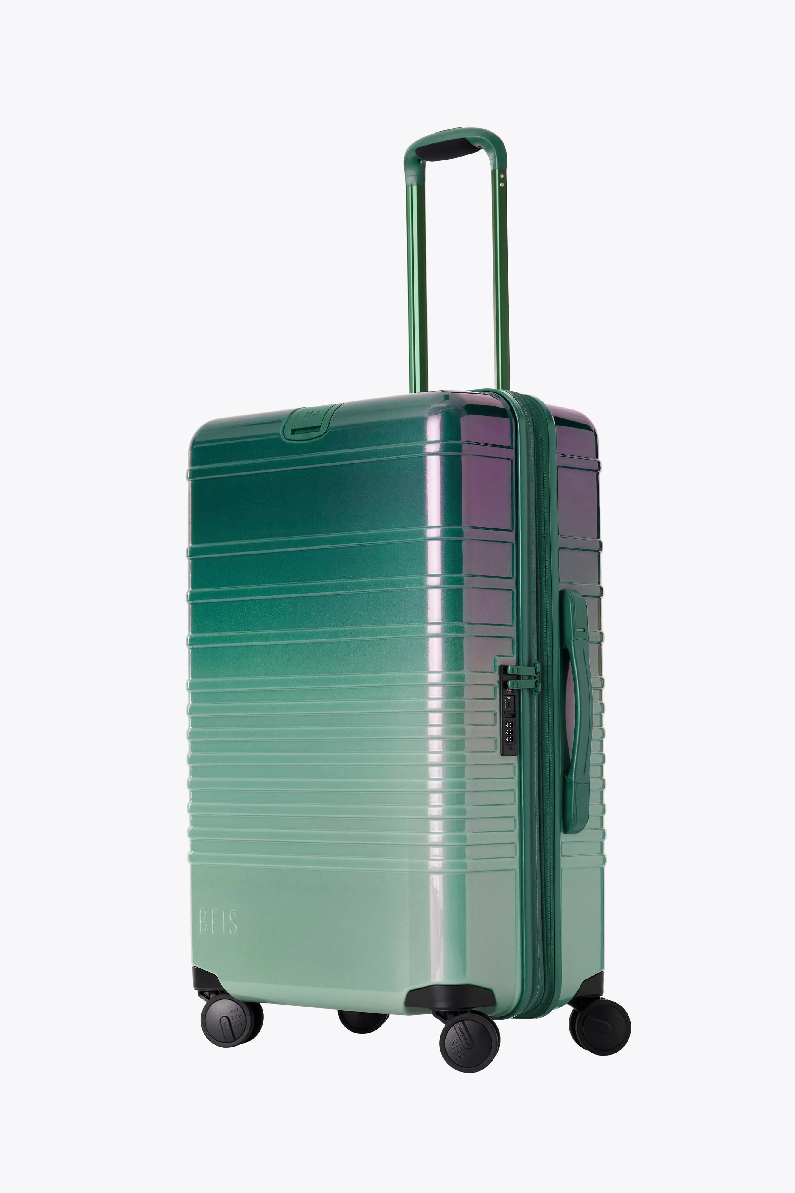 The Medium Check-In Roller in Wicked Green