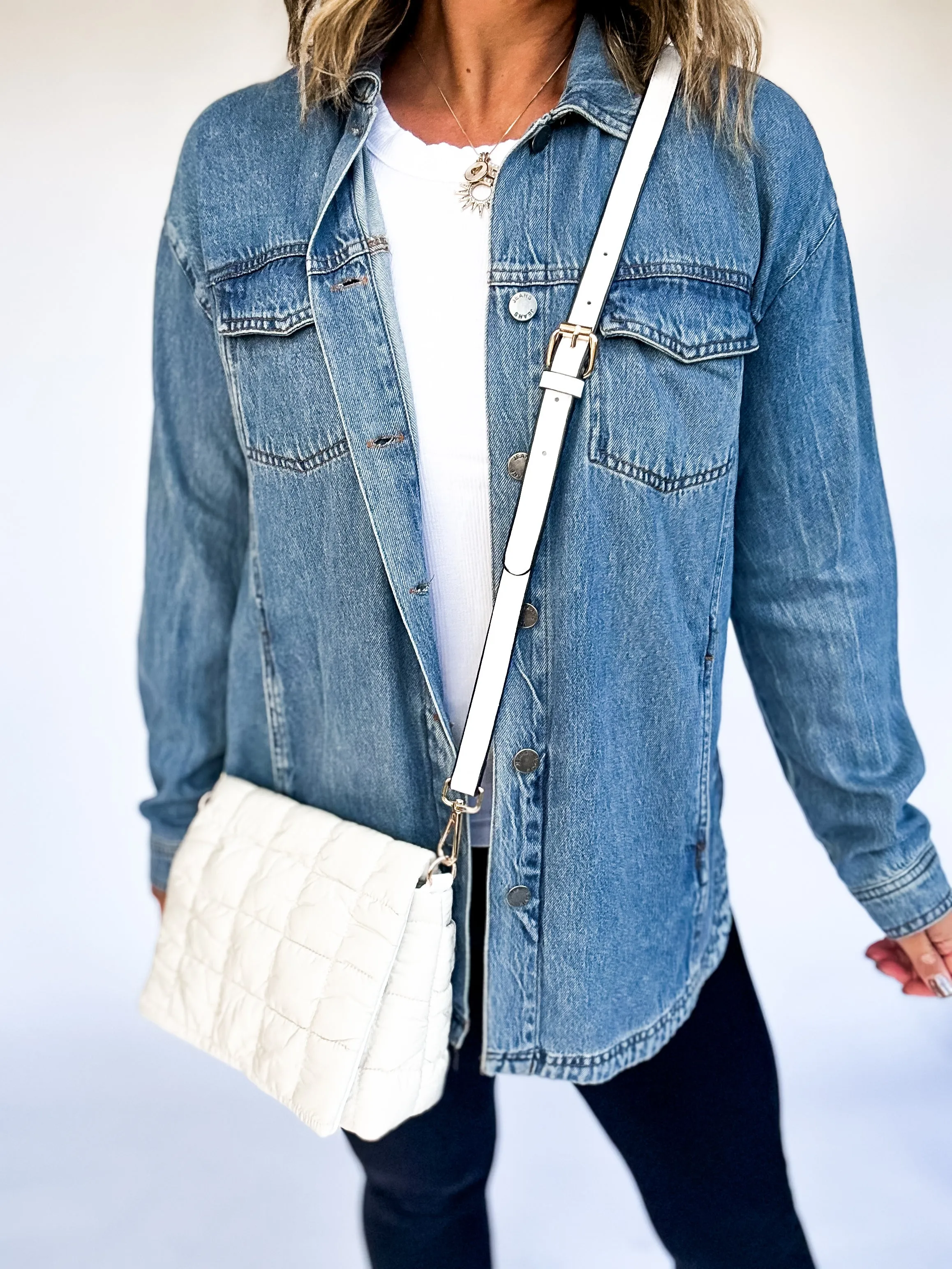 The Tegan Quilted Crossbody