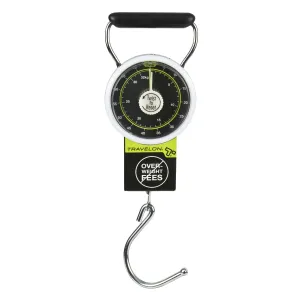 Travelon Stop & Lock Luggage Scale with Tape Measure