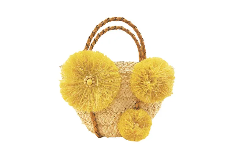 TRENZO FLORA BAG - NATURAL/ YELLOW