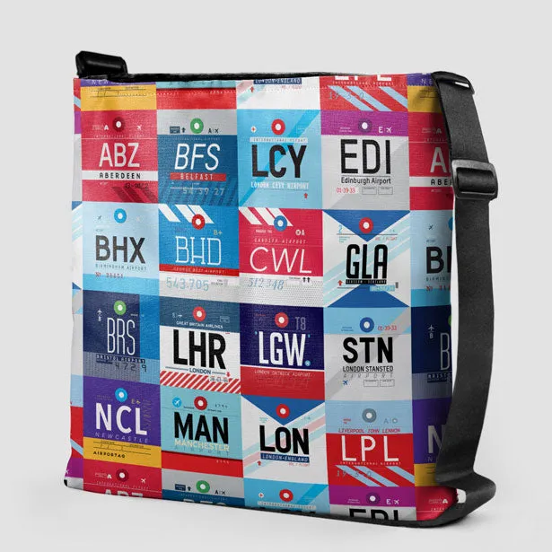 UK Airports - Tote Bag