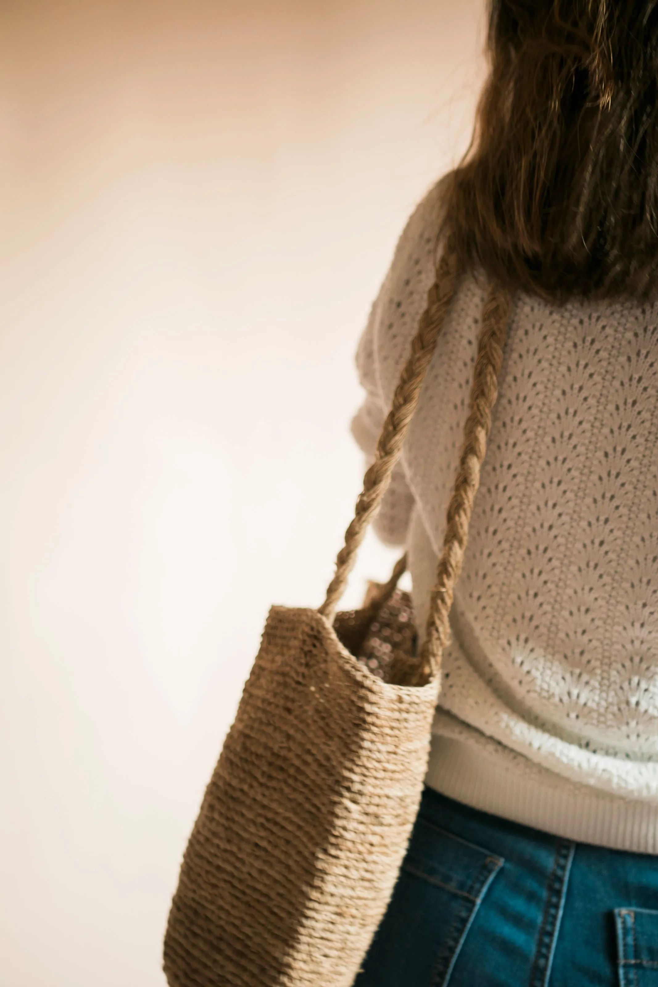 Uma knitted bag