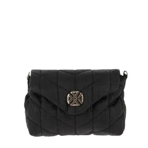 Unisa Zatenas Raffia Black Hand Bag