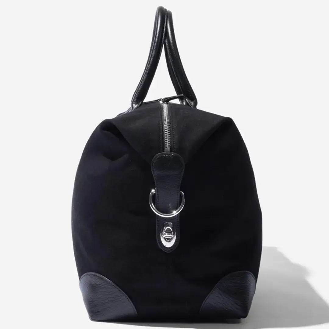 Weekend Bag - Black Canvas by Baron