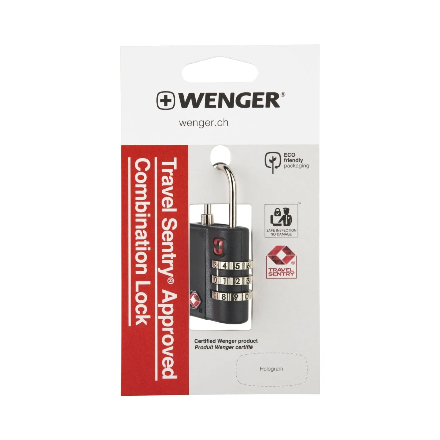 Wenger 3-Dial Lock Tsa Black - 604563