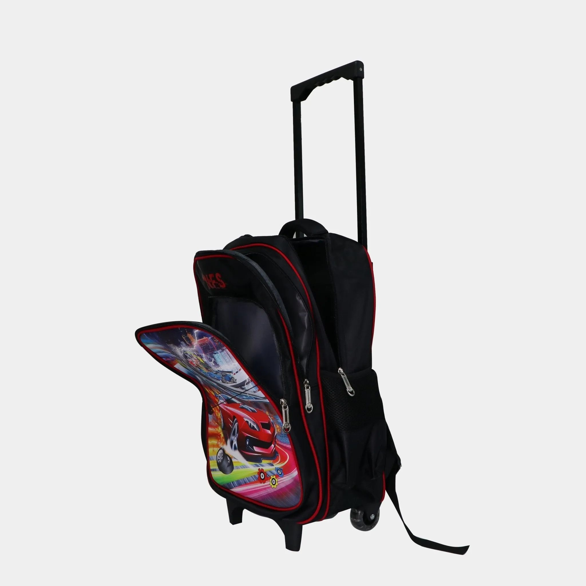 Wheeled School Bags Set of 3-Need For Speed