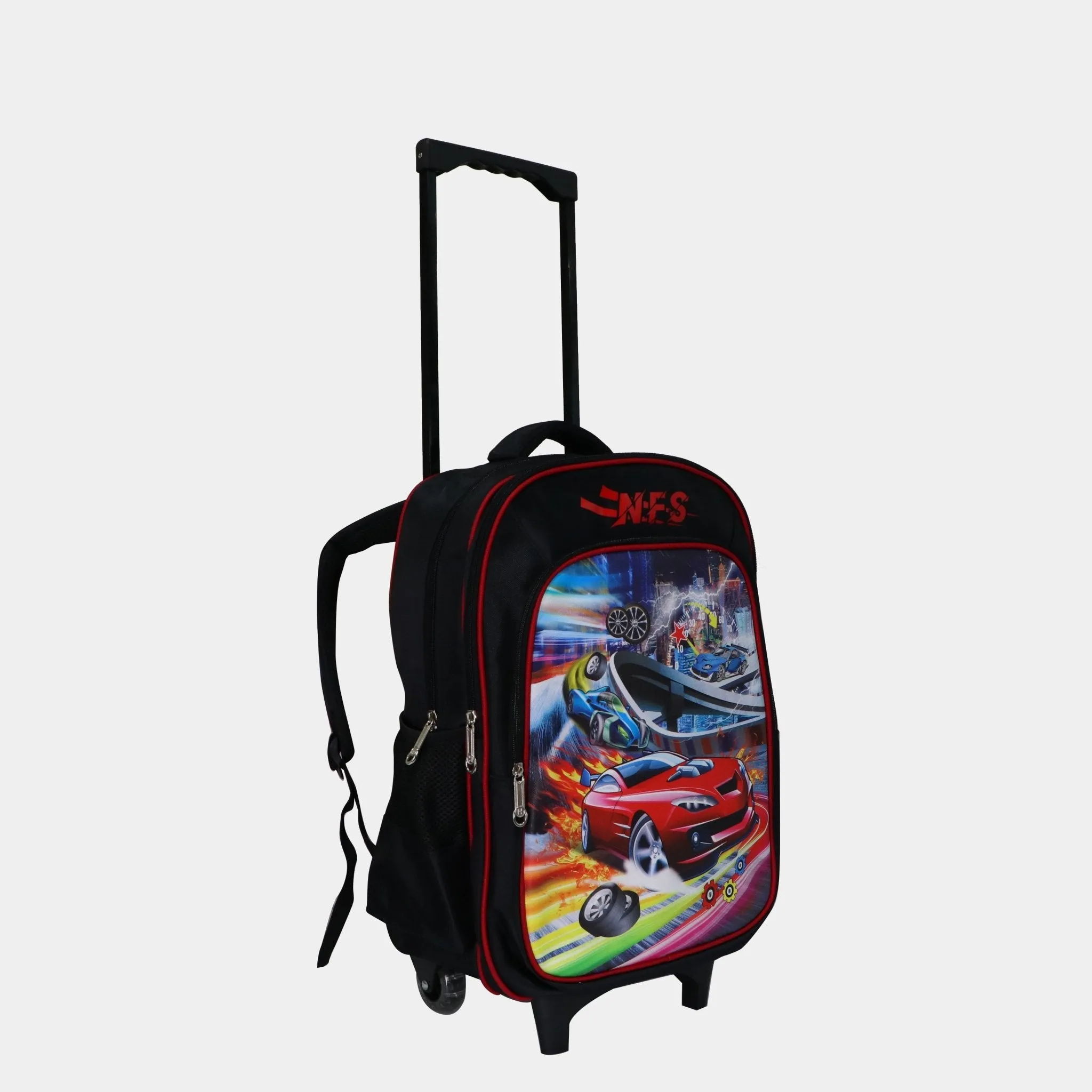 Wheeled School Bags Set of 3-Need For Speed