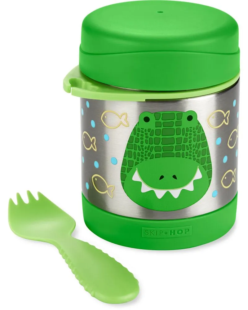 Zoo Insulated Food Jar - Crocodile